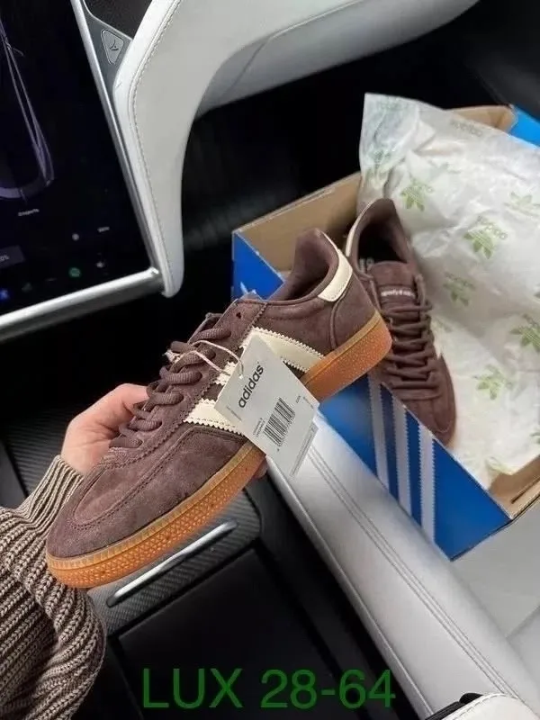 Кеды Adidas Samba из натуральной кожи — фото 7