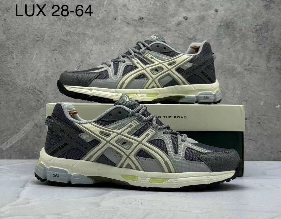 Мужские кеды ASICS натуральная замша — фото 2