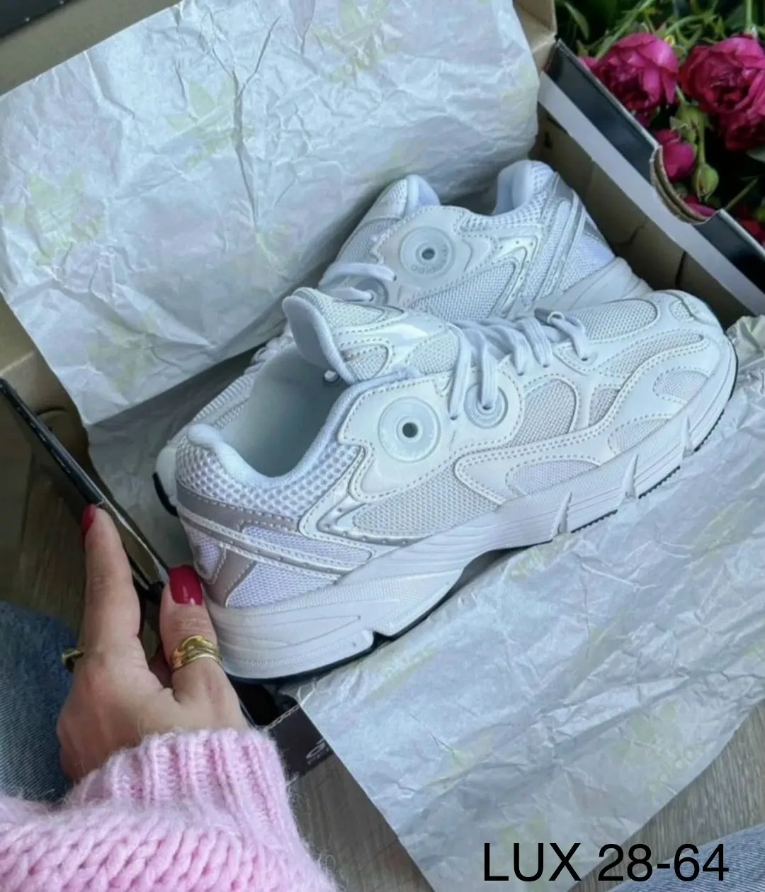 Кеды Adidas из натуральной кожи — фото 5