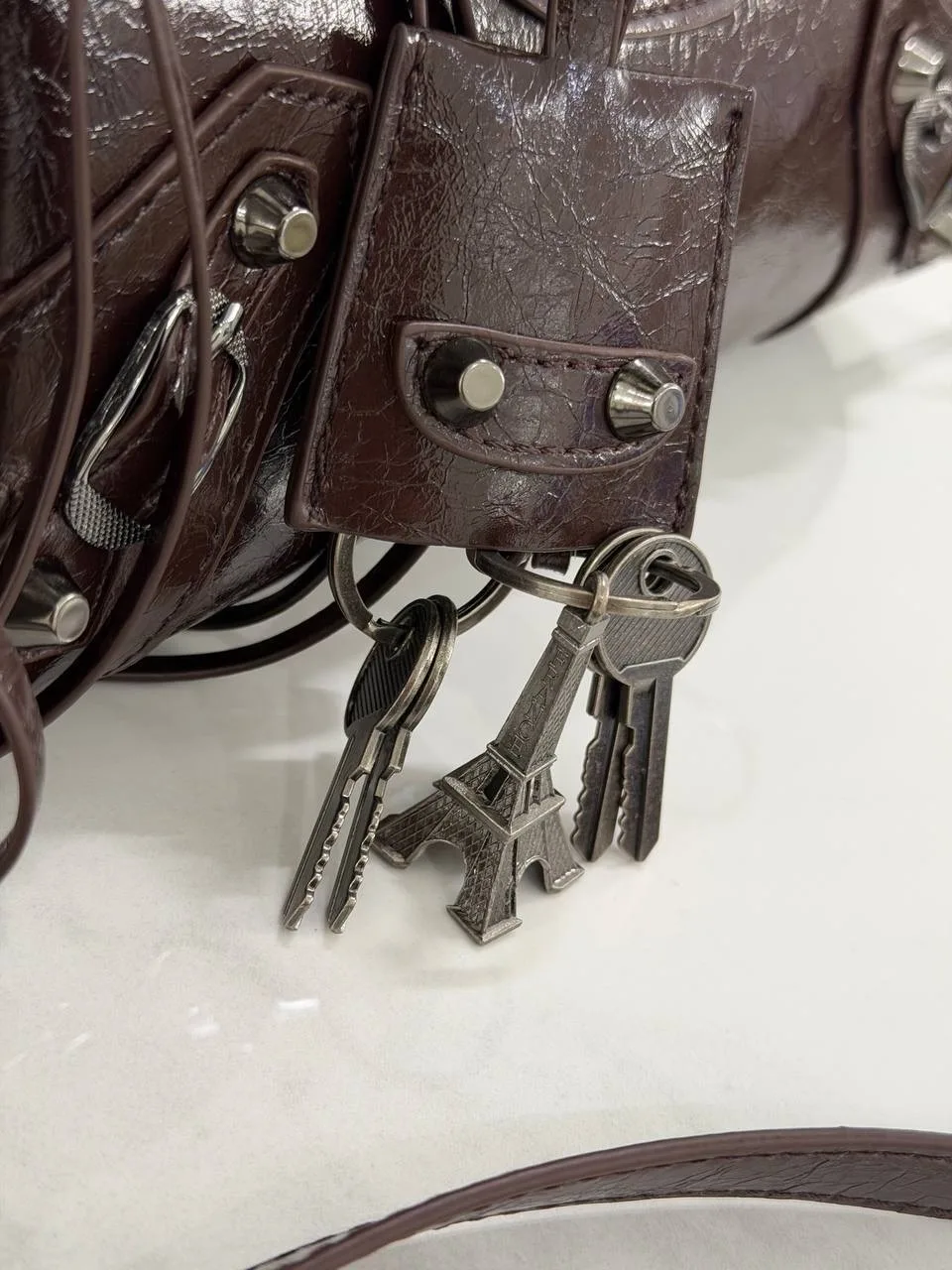 Сумка BALENCIAGA из экокожи люкс — фото 5