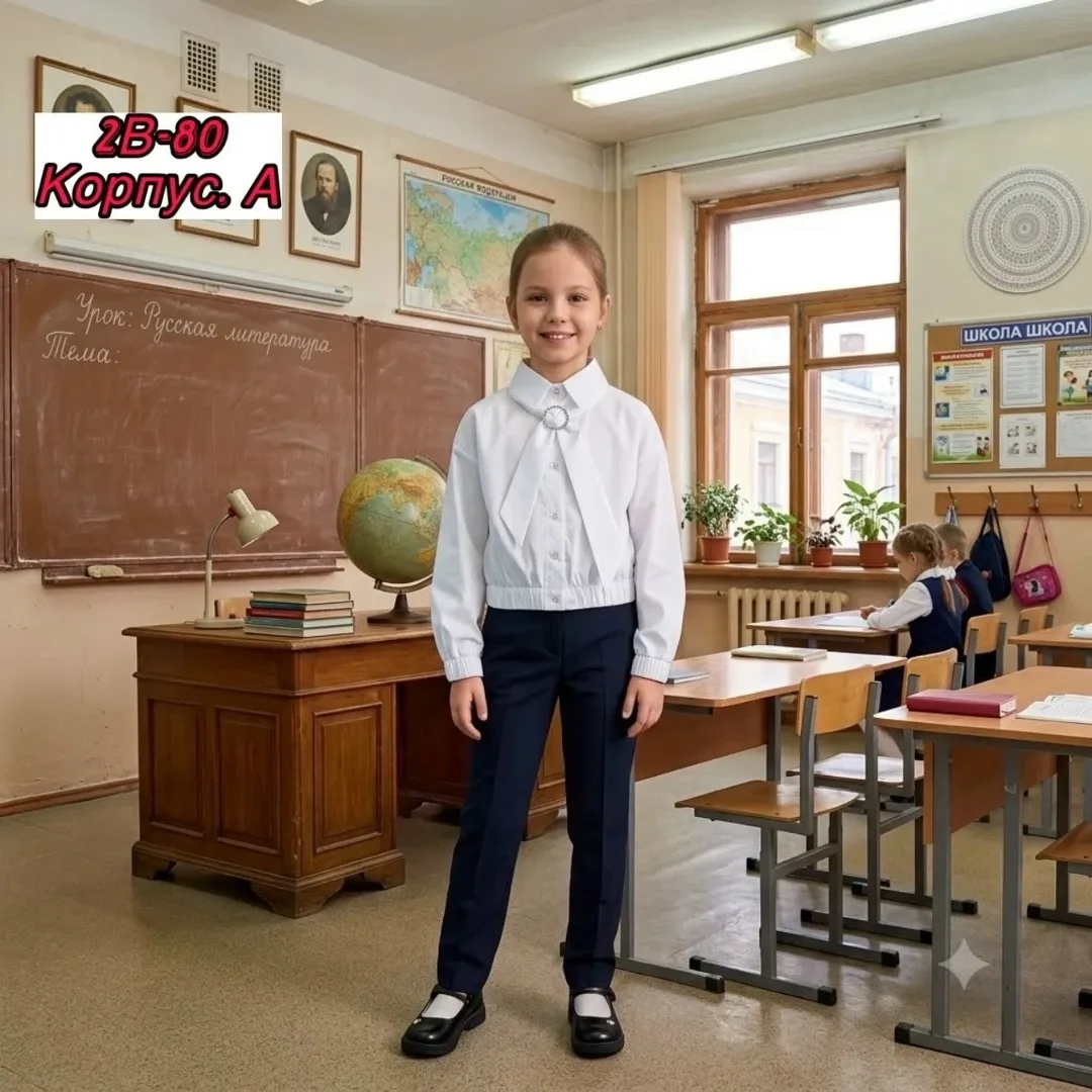 Рубашка хлопок — фото 3