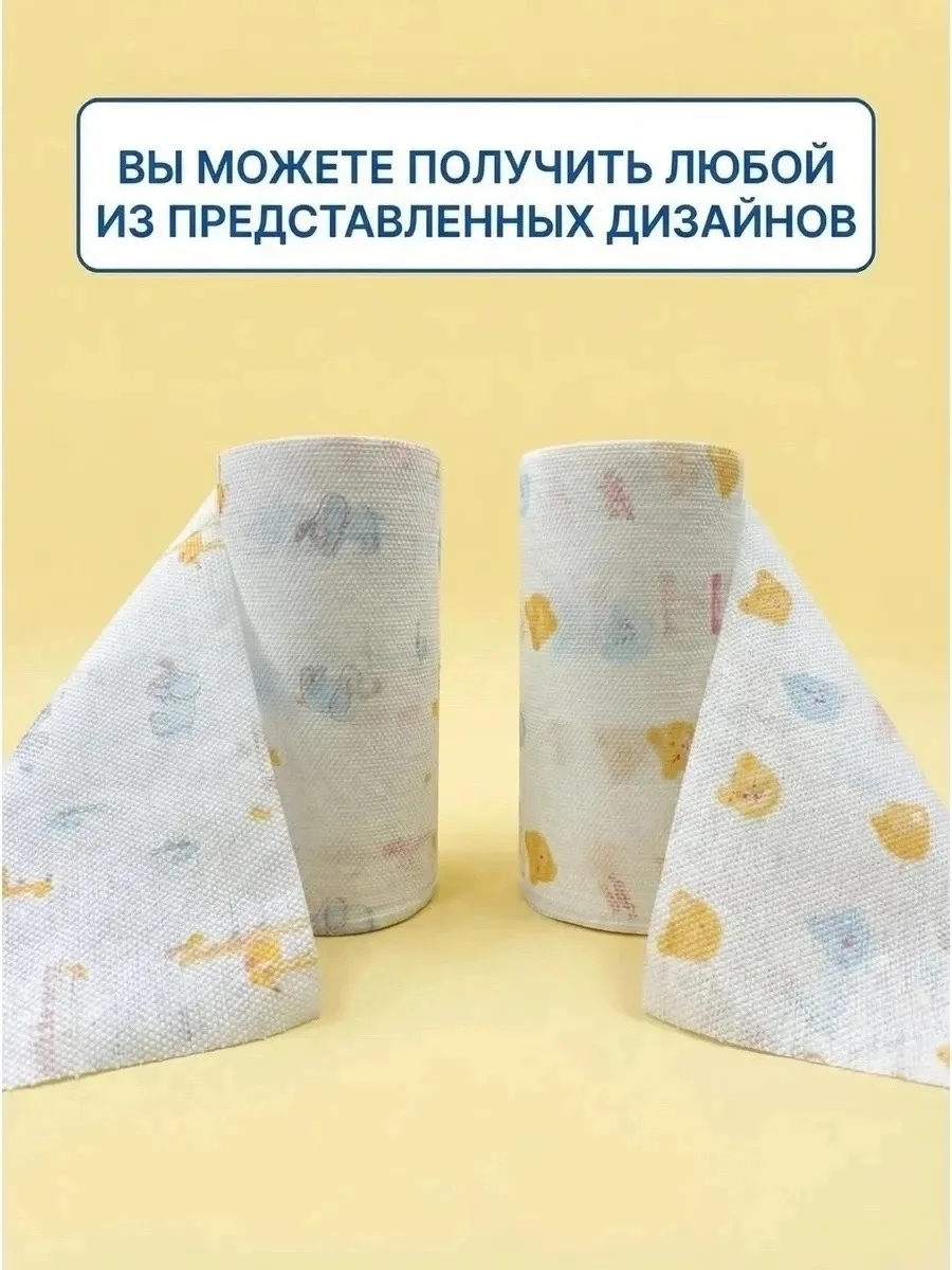 Многоразовые салфетки для уборки в рулоне — фото 3