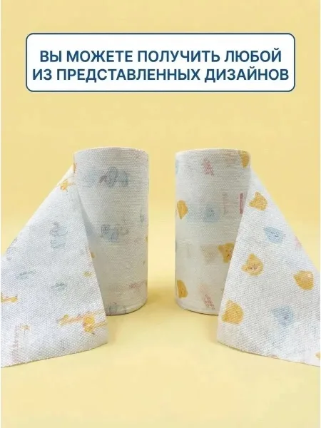 Многоразовые салфетки для уборки в рулоне — фото 3