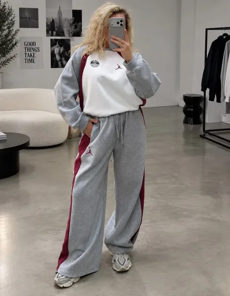 Костюм Air Jordan трендовая база для динамичных образов на каждый день — фото 12