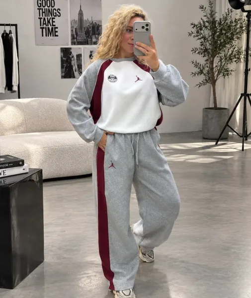 Костюм Air Jordan трендовая база для динамичных образов на каждый день — фото 15