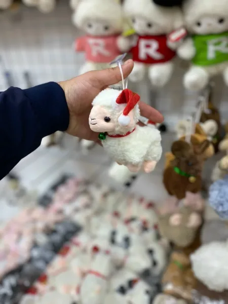 Овечка и коза, брелок, мягкая игрушка — фото 3