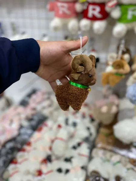 Овечка и коза, брелок, мягкая игрушка — фото 4