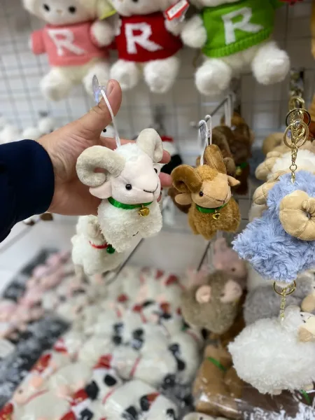 Овечка и коза, брелок, мягкая игрушка — фото 6