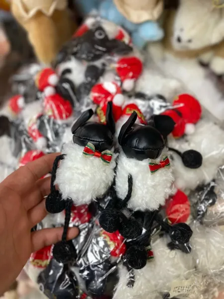 Овечка и коза, брелок, мягкая игрушка — фото 8