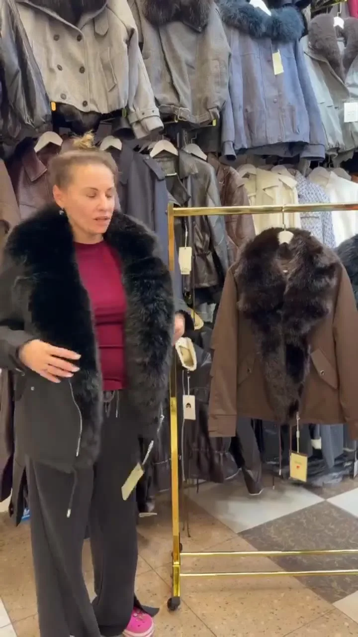 Пуховик с утеплителем из биопуха — видео