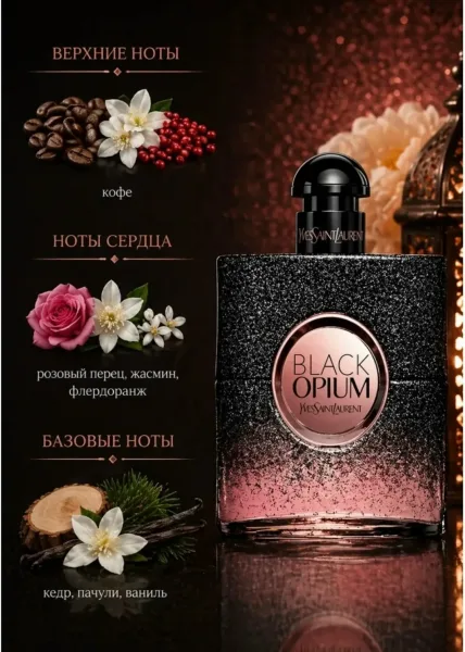 Аромат Парфюмерная вода Black opium — фото 3