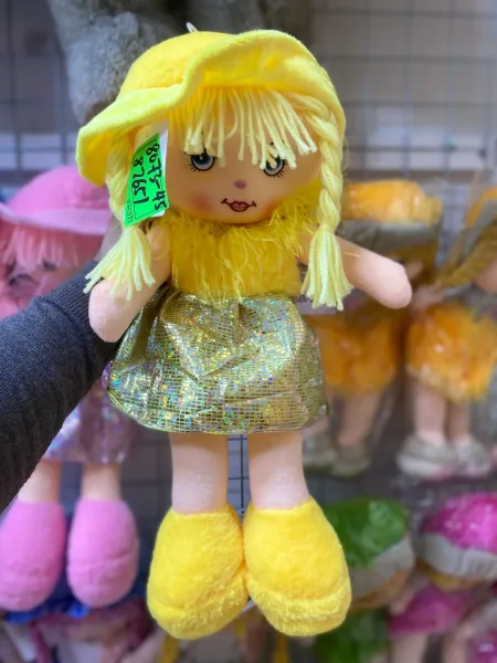 Мягкая игрушка кукла — фото 1
