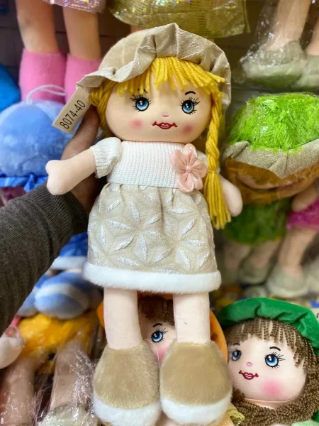 Мягкая игрушка кукла — фото 12