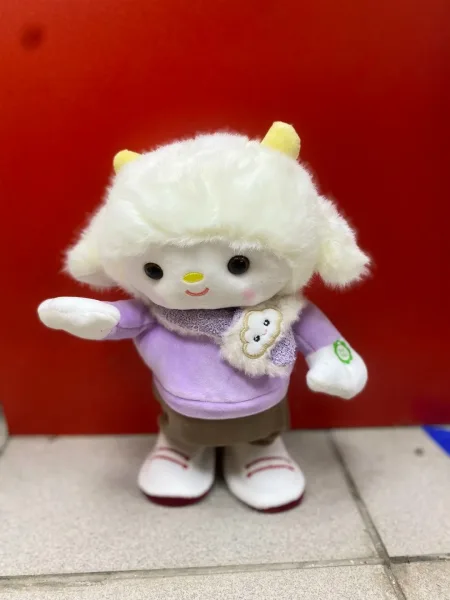 Мягкая игрушка козленок говорящий и музыкальный — фото 3