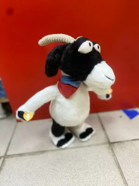 Мягкая игрушка козленок говорящий и музыкальный — фото 9