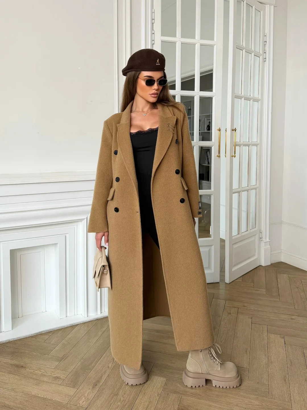 Пальто Balenciaga из кашемира и шерсти — фото 4