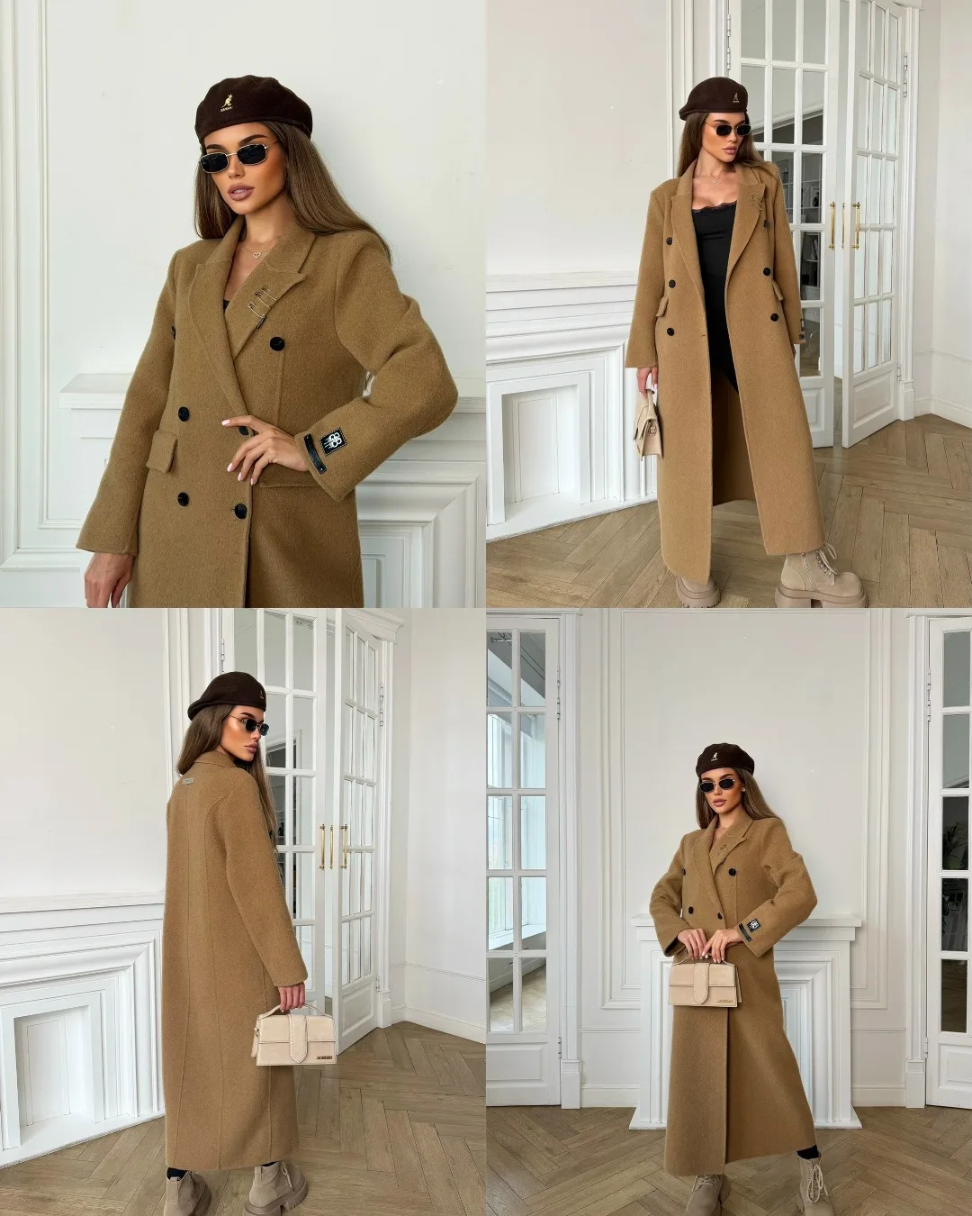 Пальто Balenciaga из кашемира и шерсти — фото 10