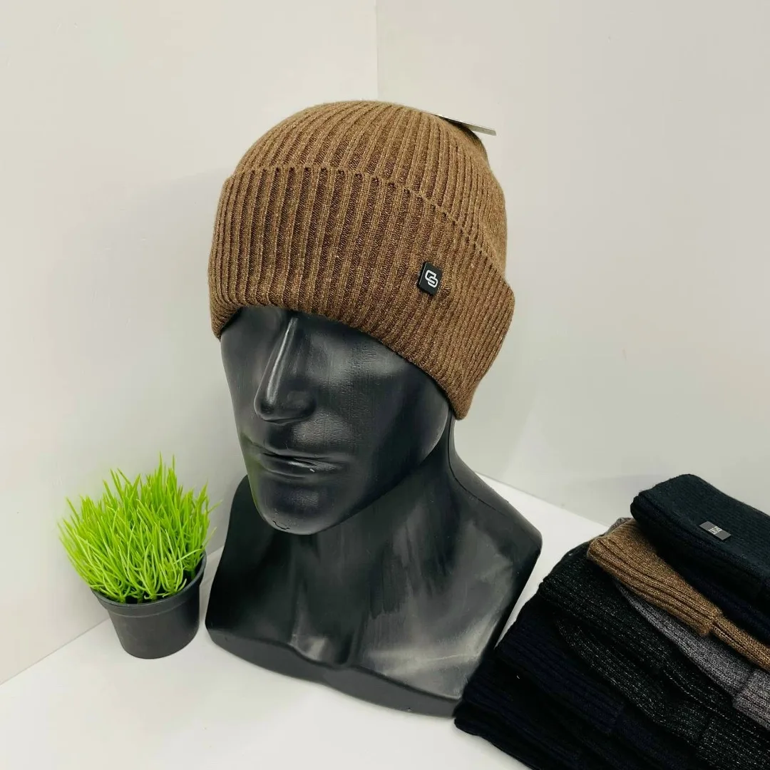 Шапка ангора мужская — фото 3