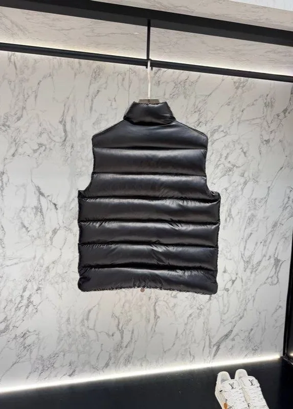 Жилет Moncler Tibb глянцевый дутый — фото 4