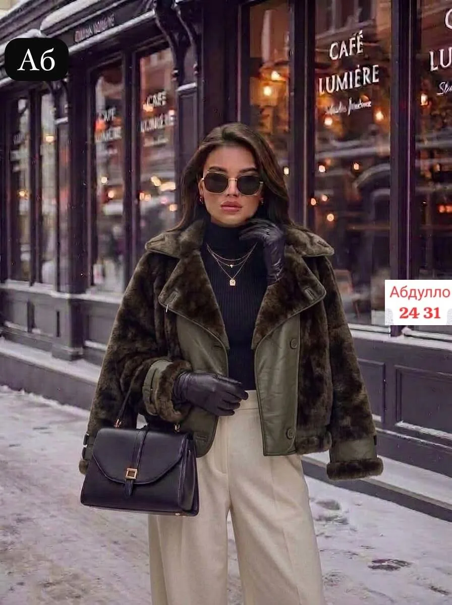 Одна из самых популярных дубленка года Которая ждёт каждую милашку — фото 3