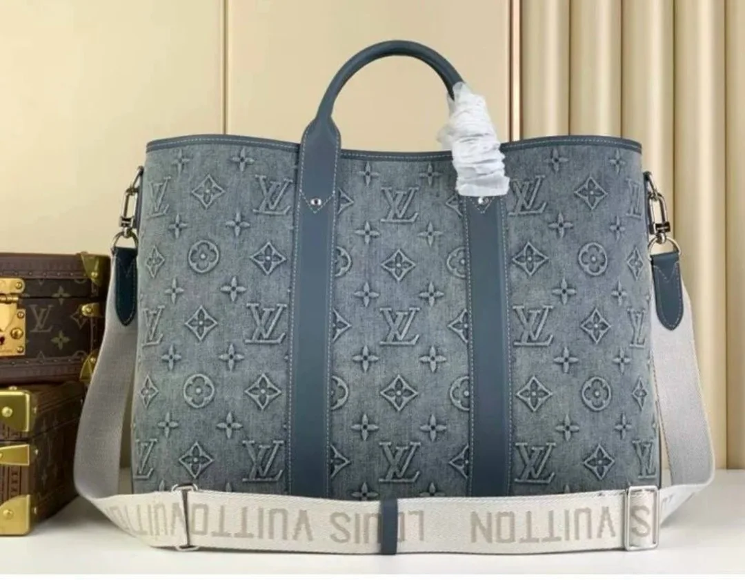 Сумка LOUISVUITTON, текстиль + натуральная кожа — фото 7