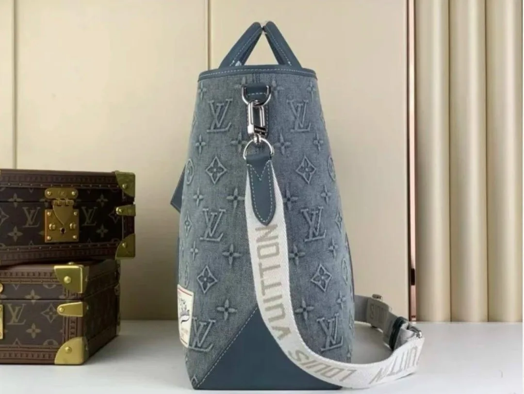 Сумка LOUISVUITTON, текстиль + натуральная кожа — фото 8
