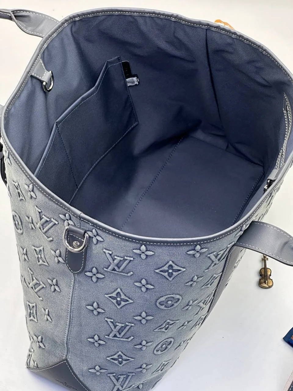 Сумка LOUISVUITTON, текстиль + натуральная кожа — фото 9