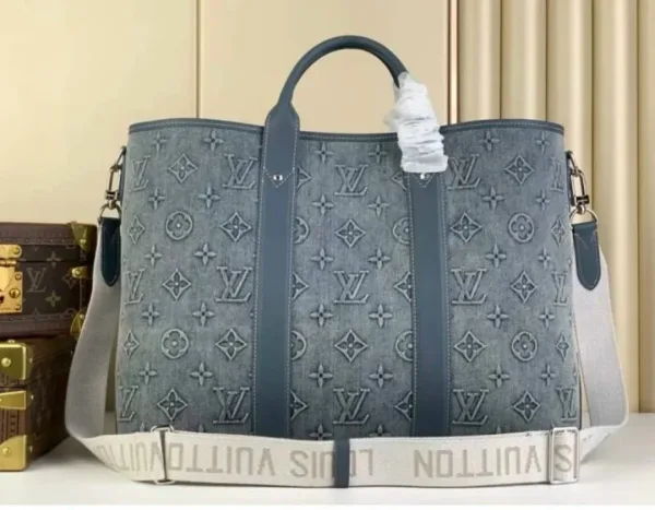 Сумка LOUISVUITTON, текстиль + натуральная кожа — фото 7