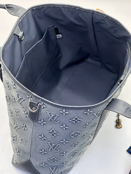 Сумка LOUISVUITTON, текстиль + натуральная кожа — фото 9