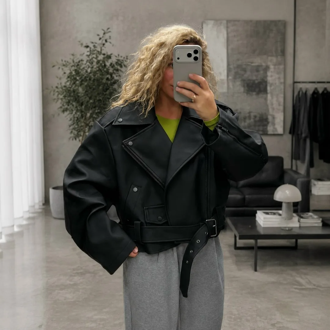 Куртка Luxe • AUTUMN’26, кожзам — фото 8