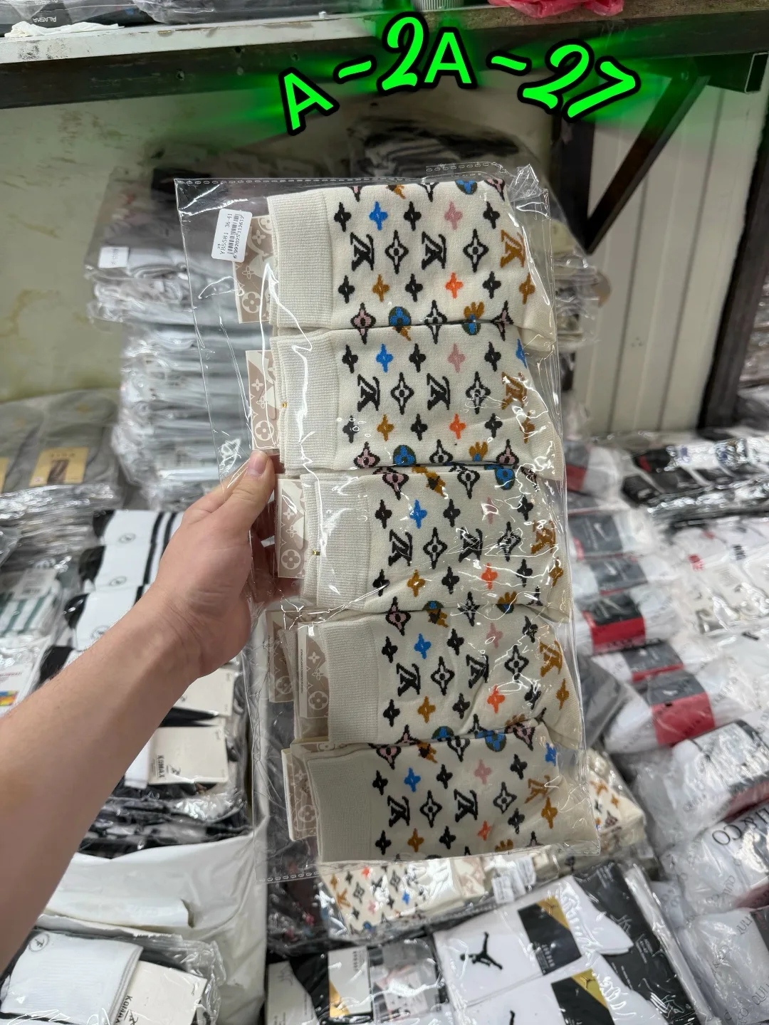 Женские носки из 100 хлопка, упаковка содержит — фото 2