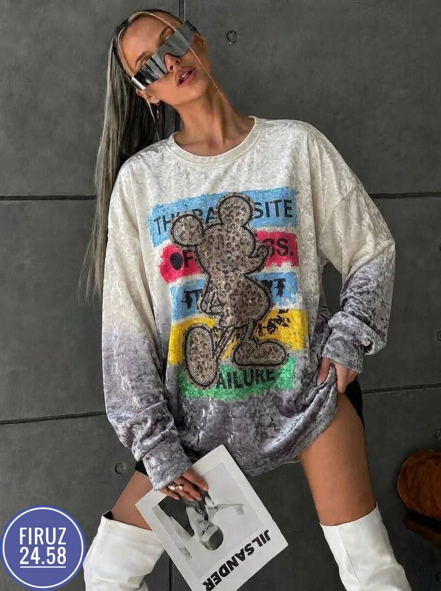 Тёплая кофта из качественного велюра — фото 1