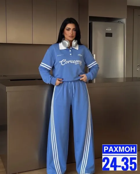 Костюм двойка из двухнитки двухнитка — фото 1