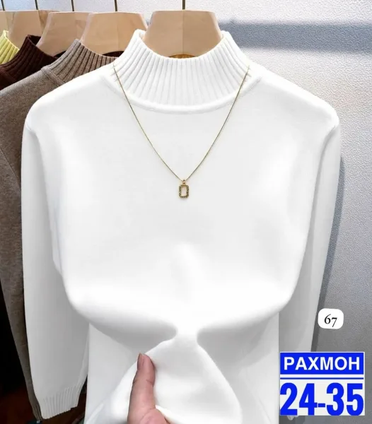 Свитер из натурального кашемира — фото 8