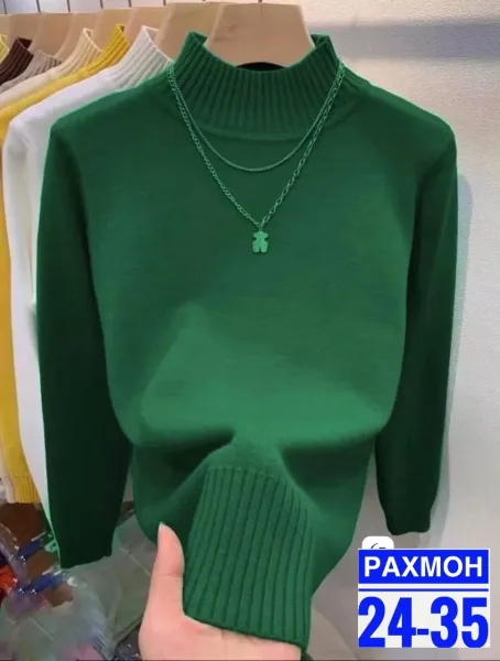 Свитер из натурального кашемира — фото 10
