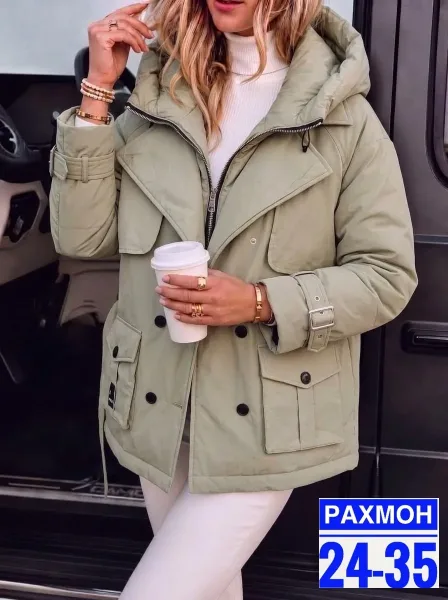 Куртка женская из полиэстера — фото 5