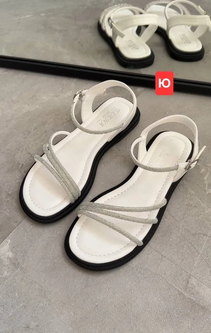 Босоножки кожзам — фото 9