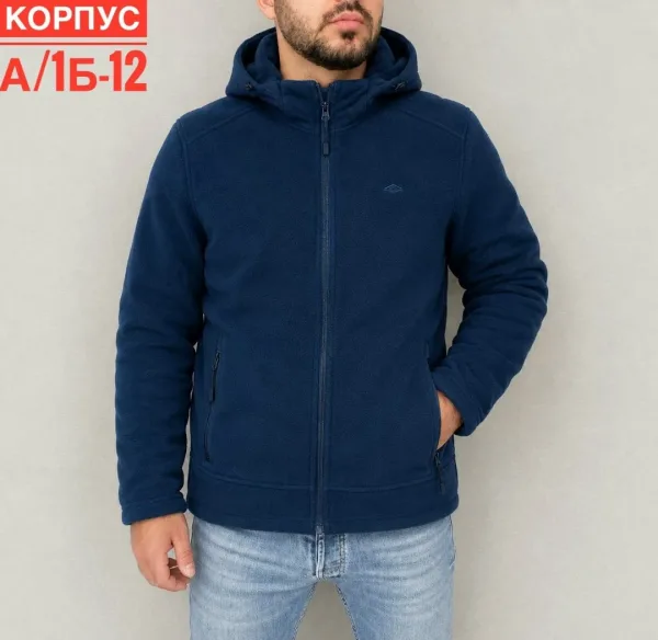 Толстовка для мужчин, флис — фото 10