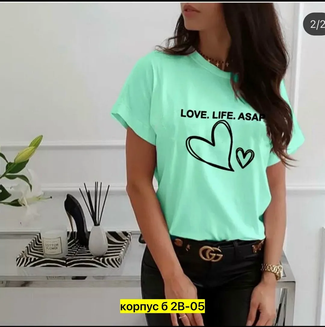 Футболка хлопок — фото 4