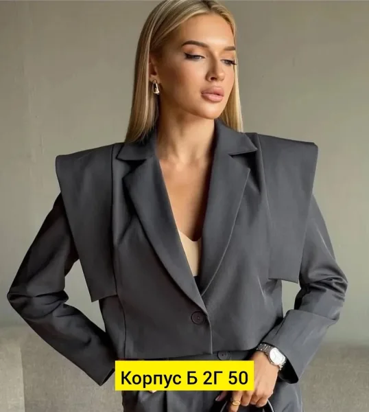 Костюм двойка из ткани — фото 1