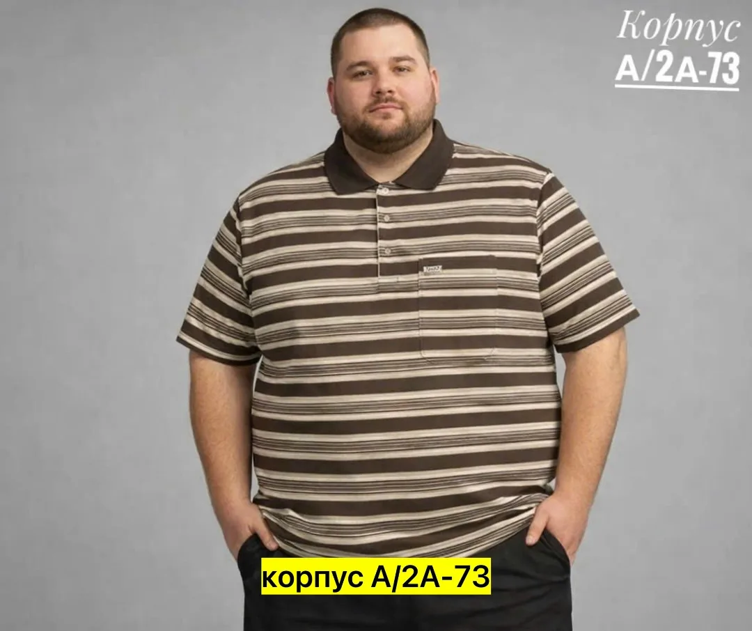 Мужская футболка из натурального хлопка — фото 1