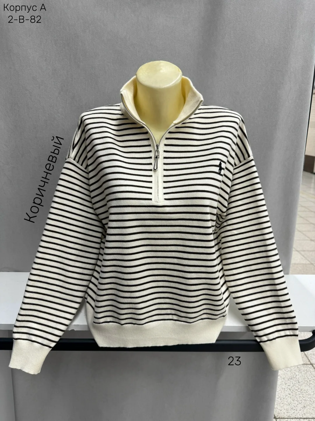 Женский свитер из 95 хлопка и 5 спандекса 95 COTTON, 5 SPANDEX — фото 5