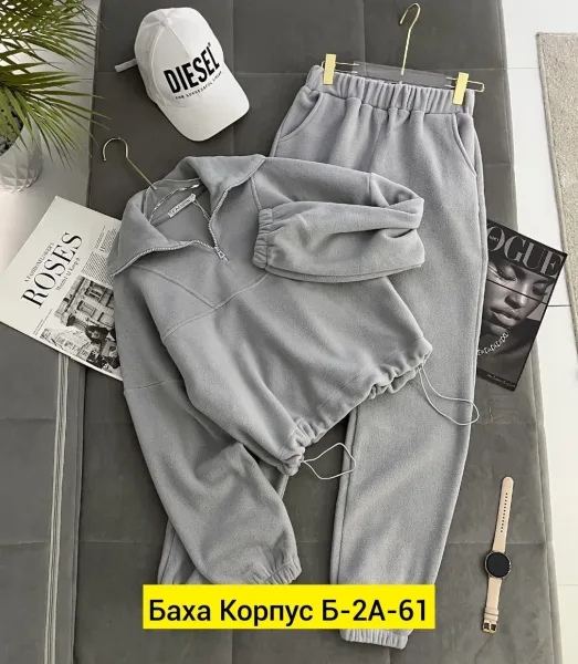 Двухсторонний флисовый костюм двойка — фото 33