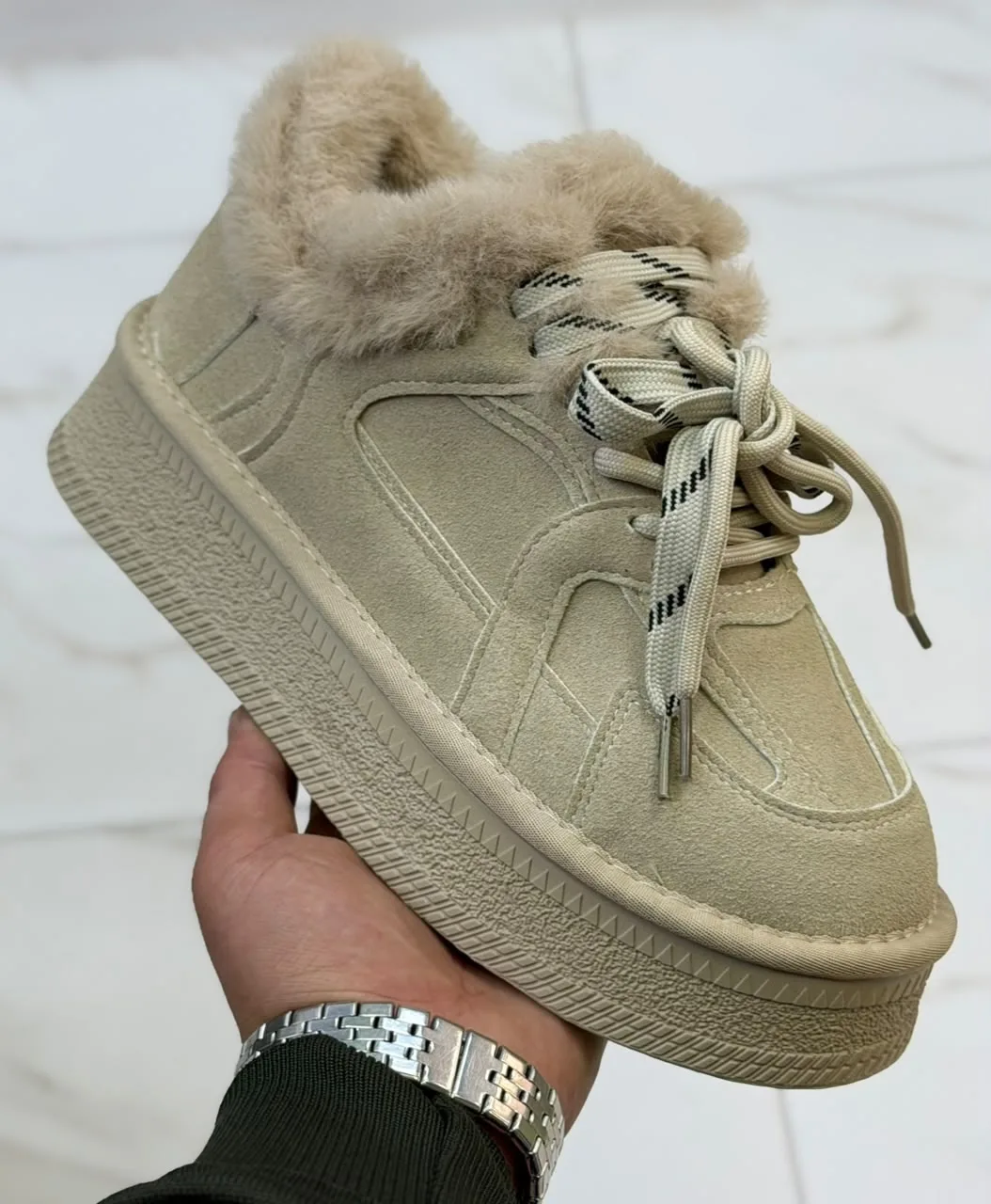 Женские туфли из натуральной кожи — фото 4