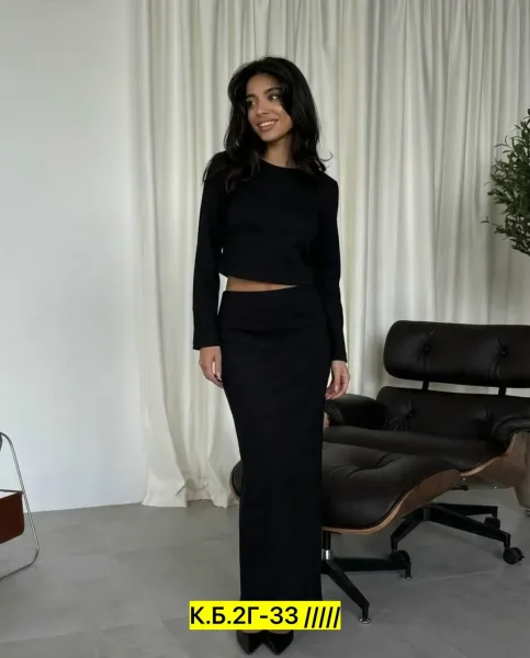 Костюм из турецкого трикотажа с хорошей растяжкой — фото 9