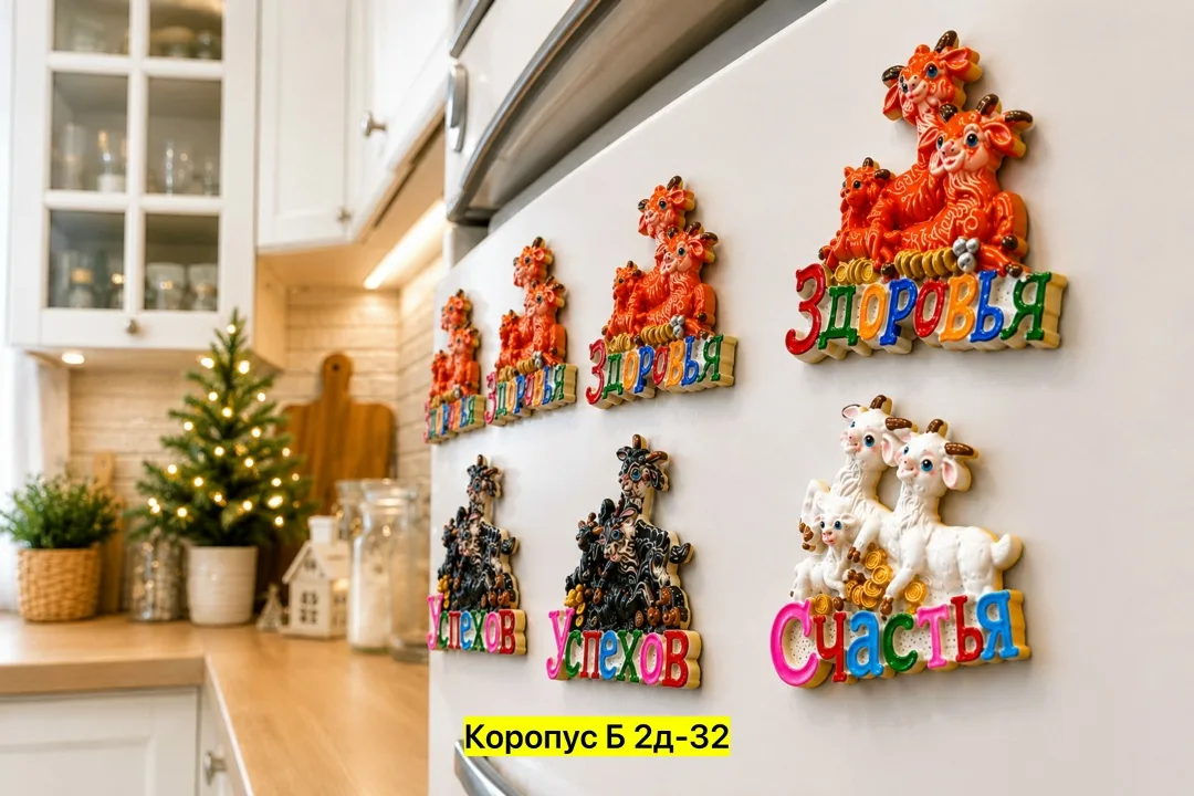 Магнит декоративный, керамика полистоун — фото 7
