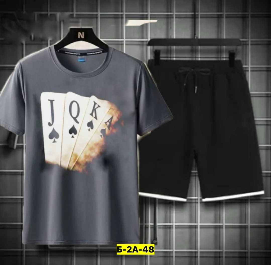 Костюм двойка из натурального хлопка — фото 4