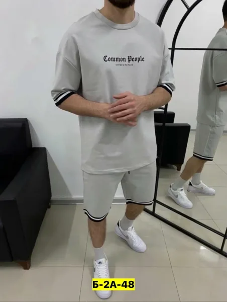 Костюм двойка для мужчин, двунитка — фото 2