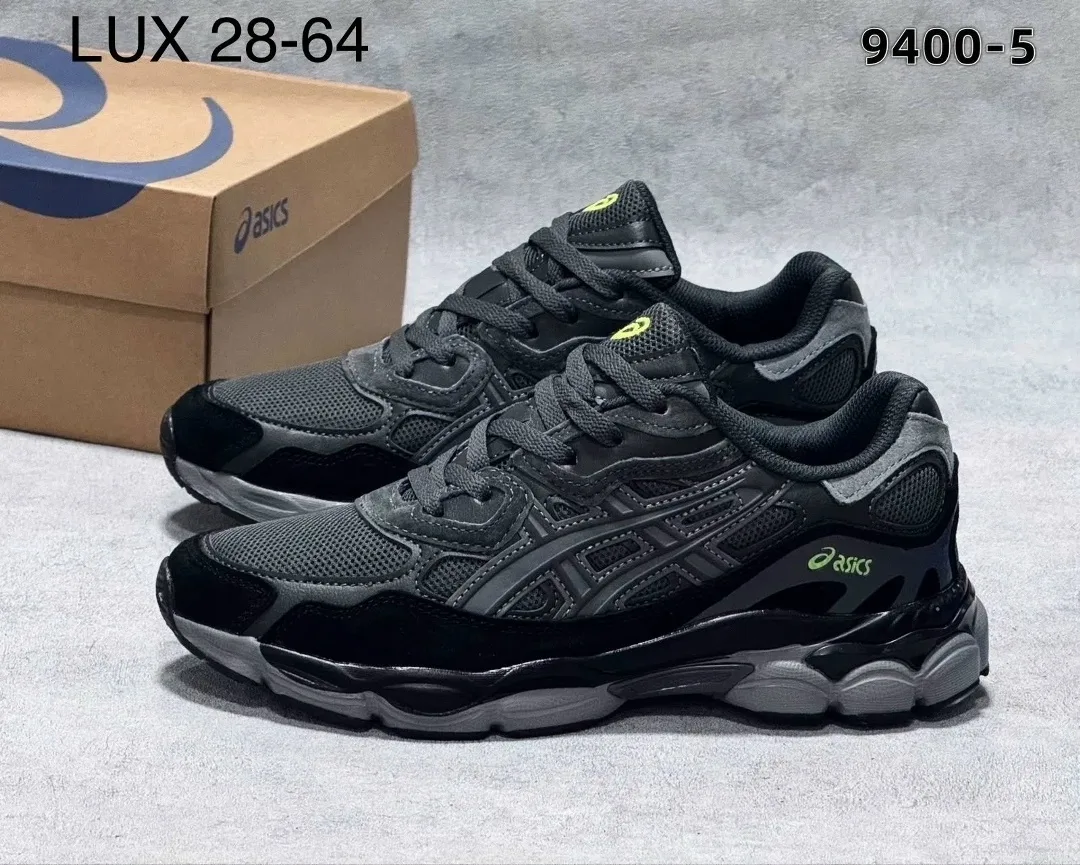 Мужские кроссовки Asics из натуральной замши — фото 2
