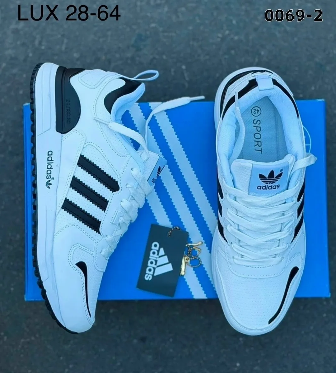 Кроссовки мужские натуральный Adidas — фото 5